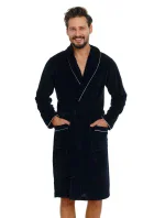 Pánský župan 6063 dark blue - Doctornap