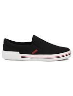 Pánské slip on tenisky černé Filippo MTN7792
