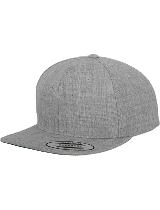Flexfit 6089M 6 panelová Snapback kšiltovka 55.6089 heather grey Flexfit 6089M 6 panelová Snapback kšiltovka 55.6089 heather grey