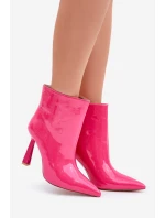 Lakovane Botky Na Špičce Vkládací Fuchsie Seliri