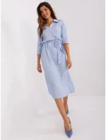 Dámské šaty LK SK 509342-1.51P Světle modrá - Lakerta Dámské šaty LK SK 509342-1.51P Světle modrá - Lakerta