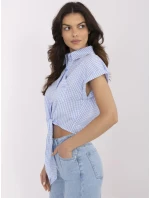 Košile NM BZ KA 01147.62P bílo-modrá