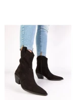 Boty na podpatku model 222050 Solea Boty na podpatku model 222050 Solea