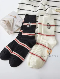Ponožky Magnetis QR5017 Cat
