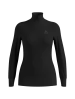 Dámské tričko Odlo BL TOP s želvovinovým výstřihem l/s ACTIVE WARM ECO velikost S Black