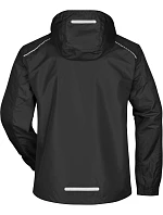 Daiber JN 1118 Pánská bunda do deště 02.1118 black/silver