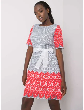 Dámské šaty-LK-SK-506836-2.13P-červená