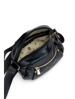 Monnari Bags Dámská kabelka s prošívanou kapsou černá