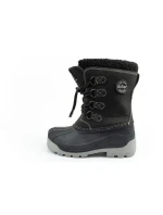 Lee Cooper dětské zimní sněhule zateplené pro chlapce černé