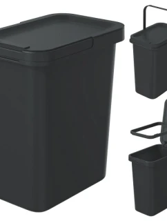 KOŠ 12 L SYSTEMA SORTIBOX BLACK RECYCLING