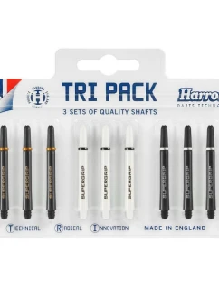 Brány TRI PACK Supergrip 3x3 černá,bílá