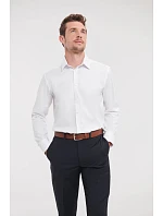 Russell Athletic 962M Košile s dlouhým rukávem, vzor rybí kost 11.962M light blue