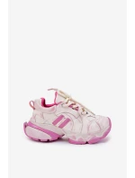 Dámské Kožené Tenisky GOE RR2N4038 Růžové Dámské Kožené Tenisky GOE RR2N4038 Růžové