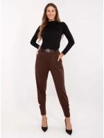 Kalhoty IT SP 21679.03 tmavě hnědé