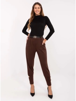 Kalhoty IT SP 21679.03 tmavě hnědé