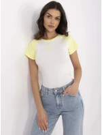 Tričko NM TS V7940.17 bílá žlutá