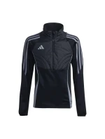 Junior sport mikina Tiro 24 Winter Jr IM9970 Černá vzor - Adidas
