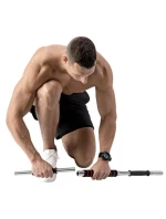 HMS STC21 2 x 10 kg činky v pouzdře chrom