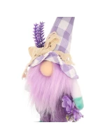 GNOM GHOST 25CM S LAWENDA BOY SPRING DECORATION dětské