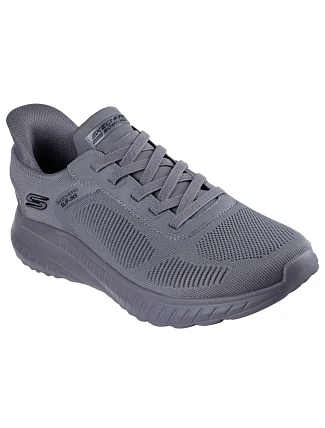 Pánská sportovní obuv Skechers BOBS SQUAD CHAOS SOLID STEP 118312 DKGY