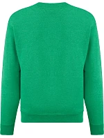 Fruit of the Loom Classic Kids Set-In Sweat Dětská mikina 16.2041 retro heather green