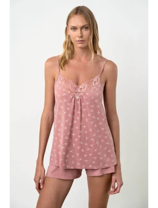 Vamp - Dvoudílné dámské pyžamo – Bowy 18050 - Vamp Vamp - Dvoudílné dámské pyžamo – Bowy 18050 - Vamp