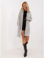 Kardigan AT SW 2366.61 šedý