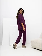 Sada RV KMPL A1290.94 tmavě fialová