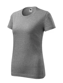Classic New tričko dámské tmavě šedý melír