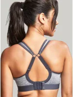 Sportovní podprsenka 7341B Non Wired Bra charcoal marl šedá - Panache Sportovní podprsenka 7341B Non Wired Bra charcoal marl šedá - Panache