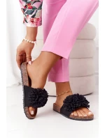 Nazouváky Na Korkové Podrážce Černé Flowerbomb Nazouváky Na Korkové Podrážce Černé Flowerbomb