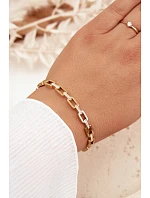 Zlatý dámský náramek zdobený zirkony Zlatý dámský náramek zdobený zirkony