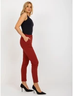 Dámské kalhoty LK SP 507797.50P bordó - FPrice Dámské kalhoty LK SP 507797.50P bordó - FPrice