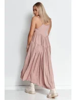 Dámské šaty M648 - Makadamia