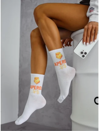 Milena ponožky 0200-183 Aperol Spritz 37-41