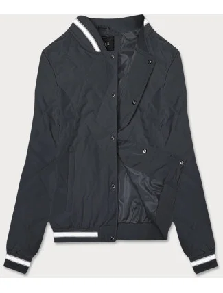 Dámská bunda typu bomber v grafitové barvě (16M9070-92) Dámská bunda typu bomber v grafitové barvě (16M9070-92)