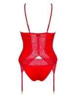 Dámský erotický korzet Diyosa corset red - OBSESSIVE Dámský erotický korzet Diyosa corset red - OBSESSIVE