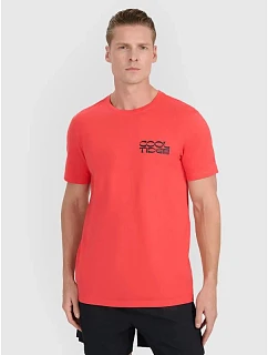 Pánské tričko s potiskem 4F 4FWSS25TTSHM1984-63S