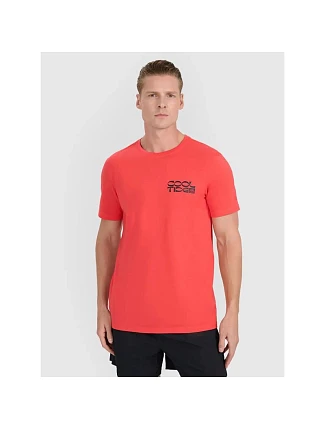 Pánské tričko s potiskem 4F 4FWSS25TTSHM1984-63S