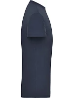 Daiber JN 1808 Pánské pracovní tričko z bio bavlny - Solid 02.1808 navy