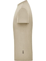 Daiber JN 1808 Pánské pracovní tričko z bio bavlny - Solid 02.1808 stone