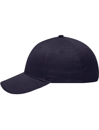 Daiber MB 6212 6 panelová sandwich kšiltovka 03.6212 navy/white