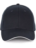 K-up KP 185 6 panelová sandwich kšiltovka 20.0185 navy/white K-up KP 185 6 panelová sandwich kšiltovka 20.0185 navy/white