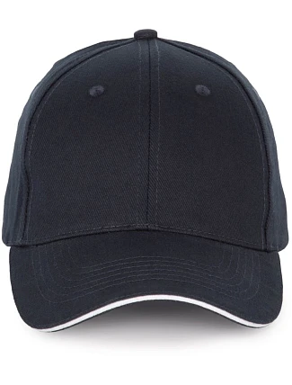 K-up KP 185 6 panelová sandwich kšiltovka 20.0185 navy/white K-up KP 185 6 panelová sandwich kšiltovka 20.0185 navy/white