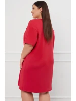 Italská móda Evora cr. r. barva:c.red