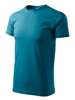 Heavy New tričko unisex tmavý tyrkys