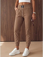 Dámské tepláky DERCY camel FashionStreet UY2045 Dámské tepláky DERCY camel FashionStreet UY2045