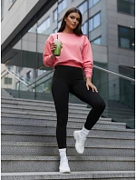 Dámská klasická mikina CASUALVIBE coral FashionStreet BY1303 Dámská klasická mikina CASUALVIBE coral FashionStreet BY1303