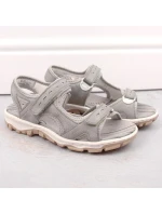 Pohodlné sandály Rieker W RKR674 grey Pohodlné sandály Rieker W RKR674 grey
