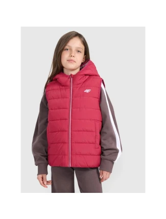 Dívčí rukávy bez rukávů se syntetickou výplní 4F 4FJRAW25TVJAF322-54S Dívčí rukávy bez rukávů se syntetickou výplní 4F 4FJRAW25TVJAF322-54S